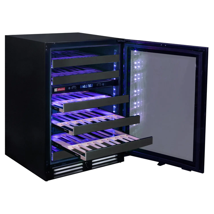 Allavino Reserva BDW5034D-2BSR LED undercounter wine refrigerator cooler