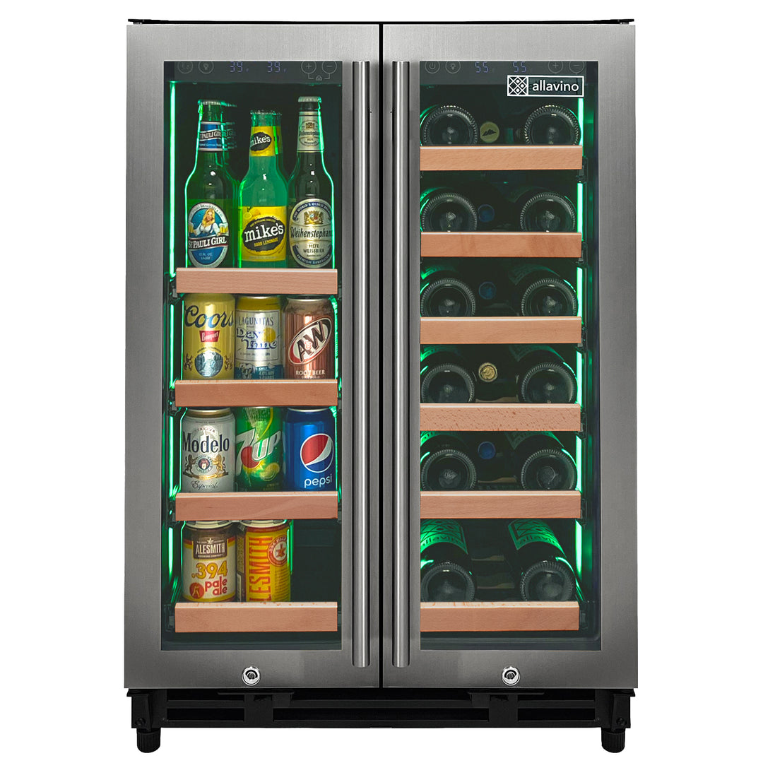 Allavino Reserva VSBCW34FD-2SW beverage center wine refrigerator