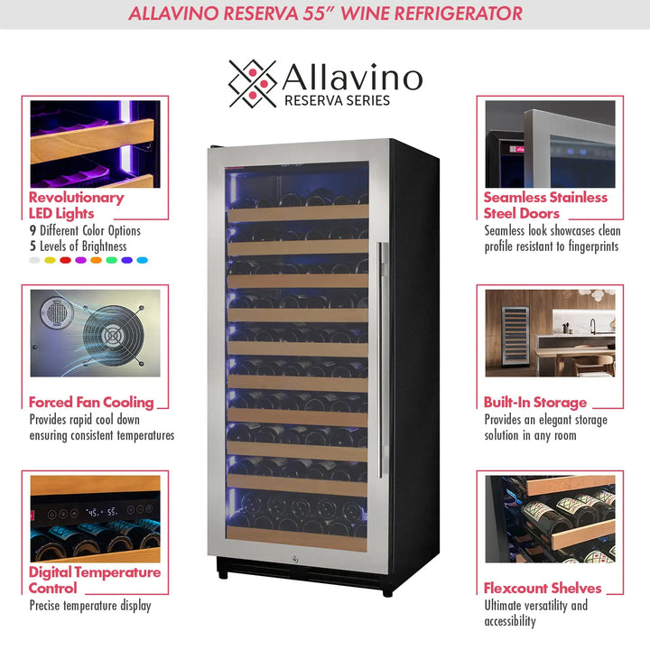 Allavino reserva VSW11955S-1SL features