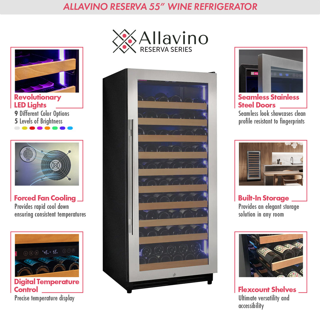 Allavino reserva VSW11955S-1SR features