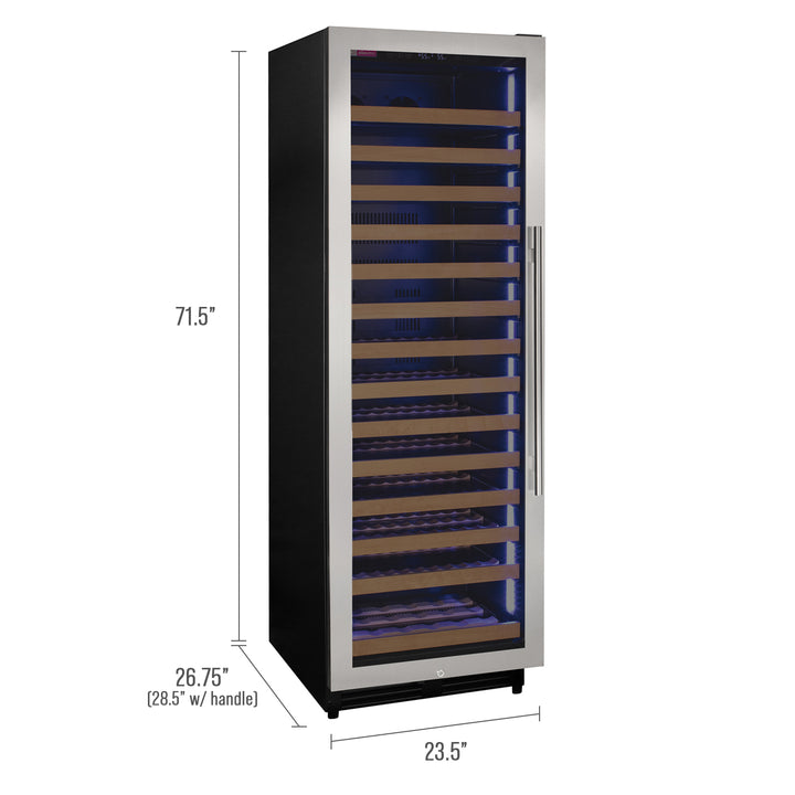 Allavino Reserva VSW16371S-1SL wine unit dimensions