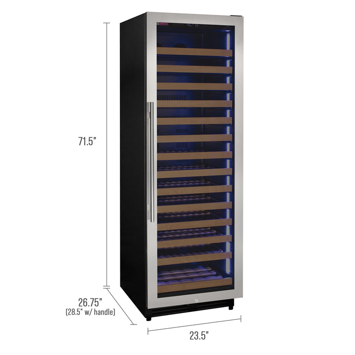 Allavino Reserva VSW16371S-1SR wine unit dimensions