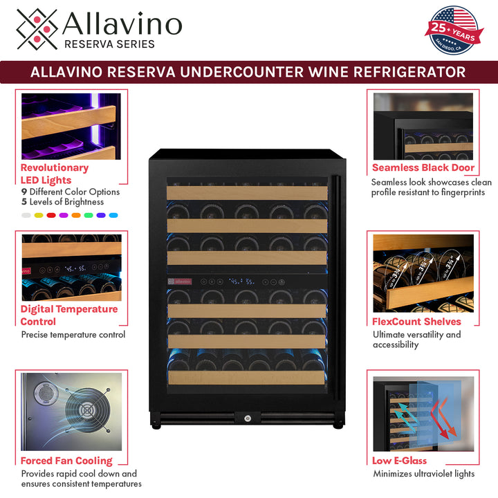 Allavino Reserva VSW5134S-1BL features