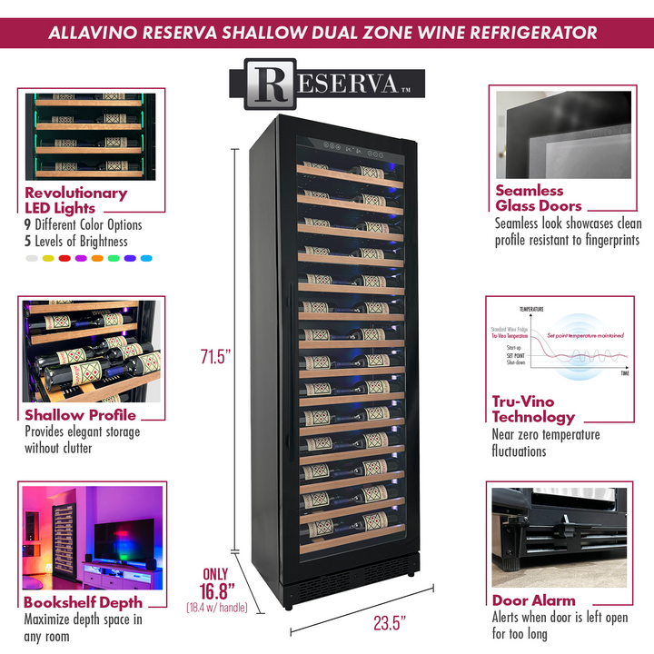 Allavino Reserva VSW6771S-1BR-WD Features