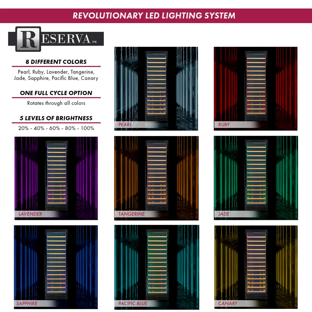 Allavino Reserva VSW6771S-1BR-WD 9 LED Light Color Options