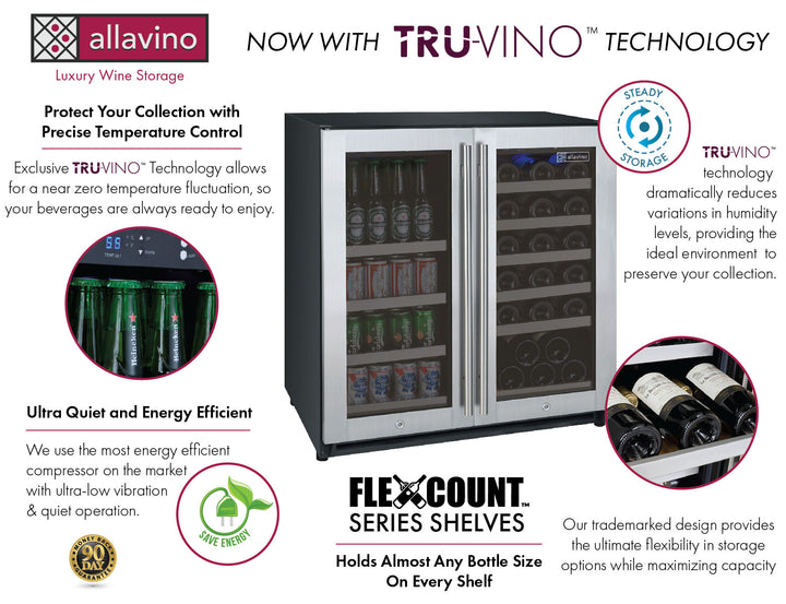 Allavino VSWB30-2SF20 Features