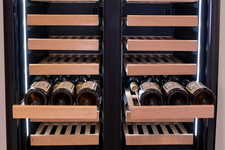 wine refrigerator shelves