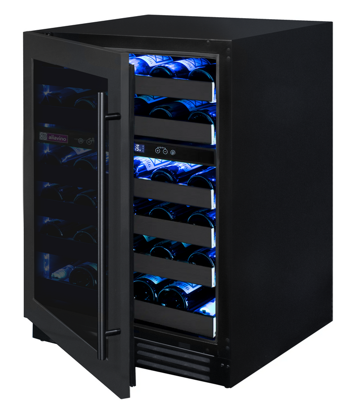 Allavino Reserva BDW5034D-2BSL LED undercounter wine refrigerator cooler