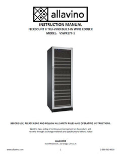 VSWR177-1 product instruction manual