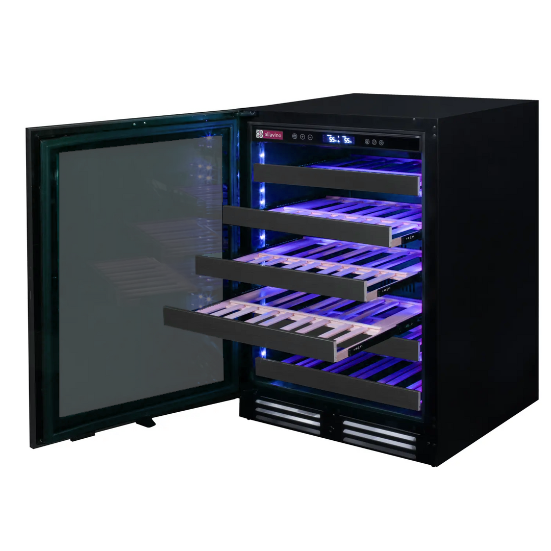 Allavino Reserva BDW5034S-1BSL LED undercounter wine refrigerator cooler